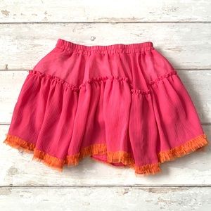 Girls 3T Pink Tulle Tutu Skirt Kids Toddler U Knit Brand